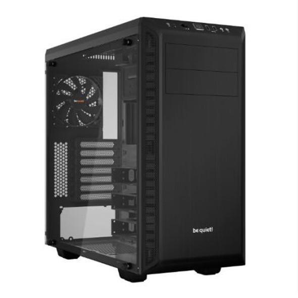 Be Quiet! Pure Base 600 Gaming Case w/ Window, ATX, 2 x Pure Wings 2 Fans, Black