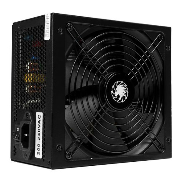 GameMax 600W RPG Rampage PSU, Full Wired, Silent Fan, 80+ Bronze, Flat Black Cables, Power Lead Not Included