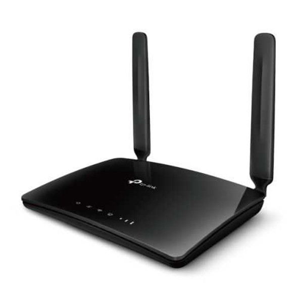 TP-LINK (TL-MR6400 V5) 300Mbps Wireless N 4G LTE Router, SIM Card Slot, 3 LAN, 1 LAN/WAN physical TP-LINK New TL-MR6400 MemoX