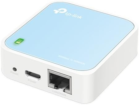 TP-LINK  TL-WR802N 300Mbps Wireless N Mini Pocket Router, Repeater, Client, AP & Hotspot Modes