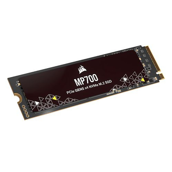 Corsair 1TB MP700 Gen5 M.2 NVMe SSD, M.2 2280, PCIe 5.0, 3D TLC NAND, R/W 9.5K/8.5K MB/s, 1.6M/1.3M IOPS