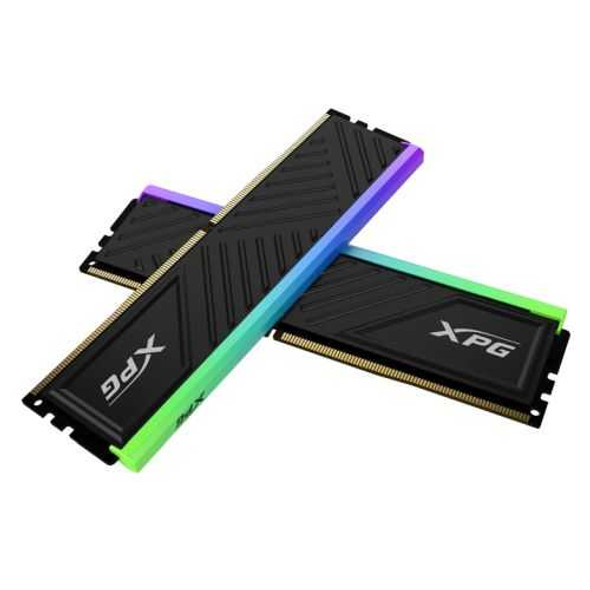 ADATA XPG Spectrix D35G RGB 64GB Kit (2 x 32GB), DDR4, 3600MHz (PC4-28800), CL18, XMP 2.0, DIMM Memory, Black physical ADATA New AX4U360032G18I-DTBKD35G MemoX