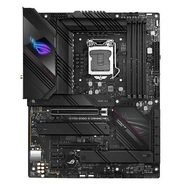 Asus ROG STRIX B560-E GAMING WIFI, Intel B560, 1200, ATX, 4 DDR4, HDMI, DP, Wi-Fi 6E, 2.5G LAN, RGB, 3x M.2 physical ASUS New 90MB1880-M0EAY0 MemoX