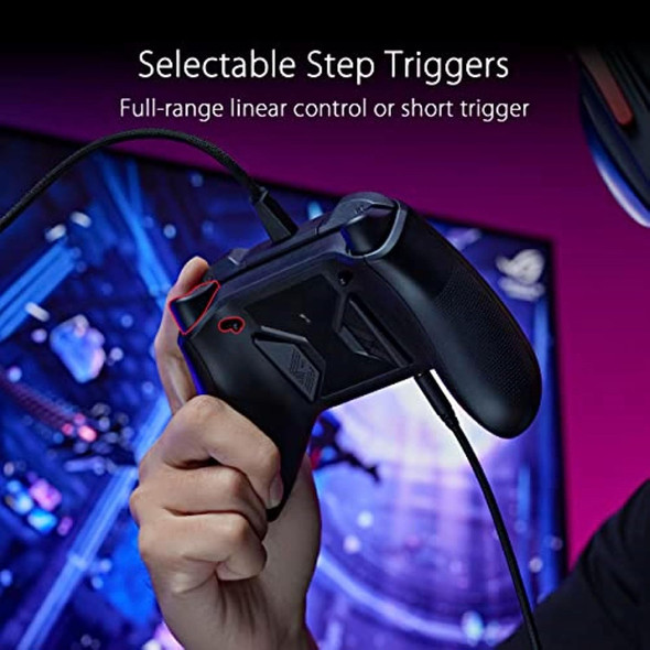 Asus ROG Raikiri Wired Game Controller for PC and Xbox, Extensive Customisation, ESS DAC