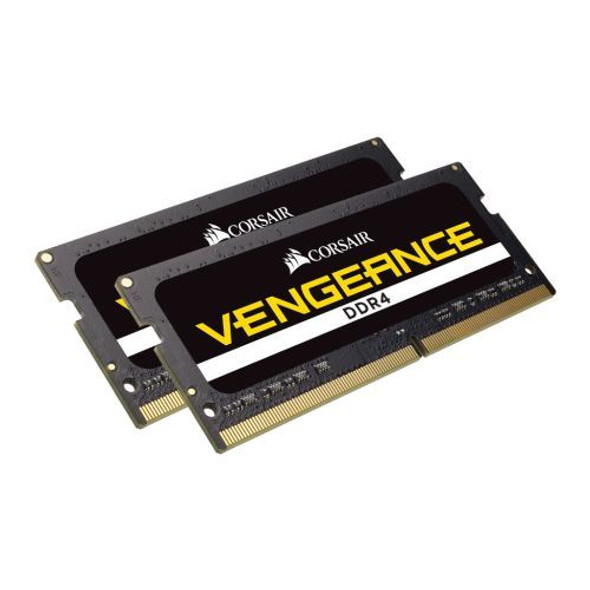 Corsair Vengeance 16GB Kit (2 x 8GB), DDR4, 2666MHz (PC4-21300), CL18, SODIMM Memory