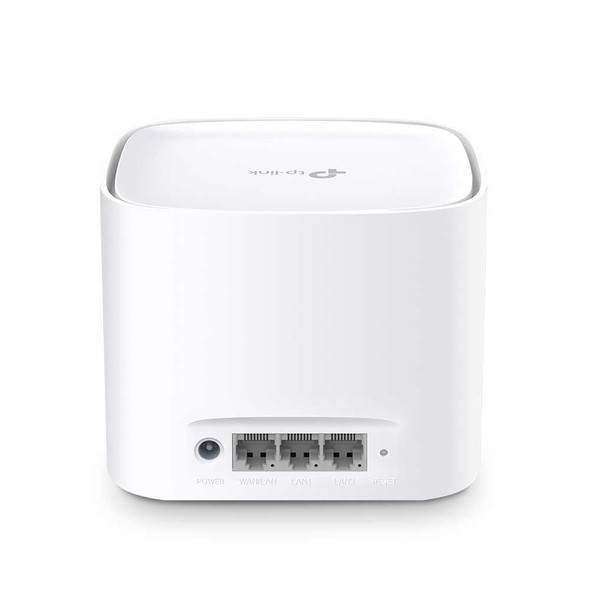 TP-LINK Aginet HX510 X3000 Dual Band Whole Home Mesh Wi-Fi 6 System, Remote Management, 3-Port, AP Mode physical TP-LINK New HX510(1-PACK) MemoX
