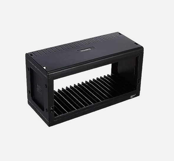 Hama CD/DVD/Blu-Ray Rack, 20 CD Jewel Cases, Wall Mountable, Plastic, Black