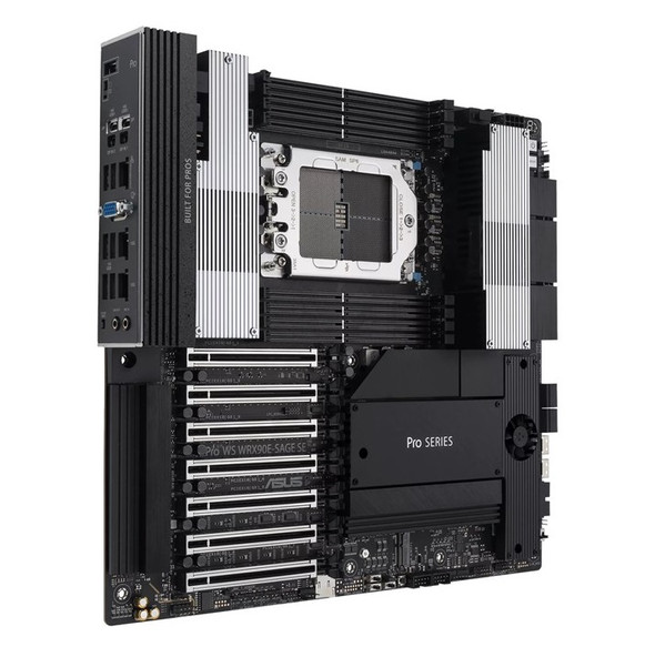 ASUS Pro WS WRX90E-SAGE SE  AMD WRX90 sTR5 Workstation Motherboard with ECC DDR5