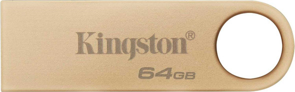 Kingston 64GB DataTraveler SE9 G3 Memory Pen, USB 3.2 Gen1 Type-A, Metal Gold Casing physical KIngston New DTSE9G3/64GB MemoX