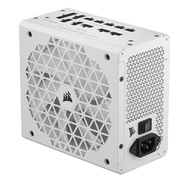 Corsair 850W RMx SHIFT Series RM850X PSU, Fluid Dynamic Fan, Fully Modular, 80+ Gold, ATX 3.0, PCIe 5.0, White