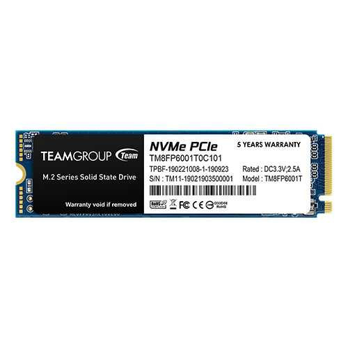 Team 1TB MP33 M.2 NVMe Gen3 SSD, M.2 2280, PCIe3, R/W 1800/1500 MB/s physical TEAM New TM8FP6001T0C101 MemoX