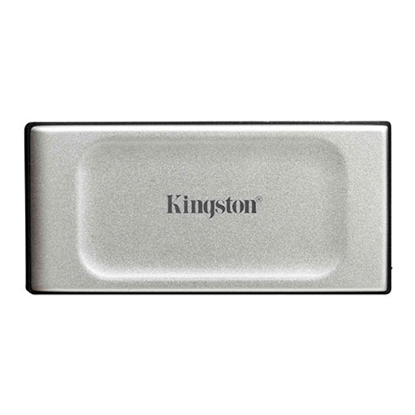 Kingston XS2000 2TB Pocket Size External SSD, USB 3.2 Gen2x2 Type-C, IP55 Water & Dust Resistant, Ruggedised Sleeve for Drop Protection