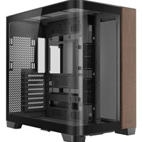 ANTEC Constellation C8 Dual Chamber Case, Gaming, Curve Wood, Full Tower, 2 x USB 3.0 / 1 x USB Type-C, Super wide angle single curved glass with exotic wood, E-ATX, ATX, Micro ATX, ITX