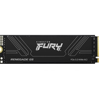 Kingston FURY Renegade (SFYR2S/1T0 ) 1TB NVMe SSD, M.2 Interface, PCIe 5.0 x4 NVMe, 2280, Up to 14,200MB/s read, 11,000MB/s write, Limited 5-year warranty with free technical support.