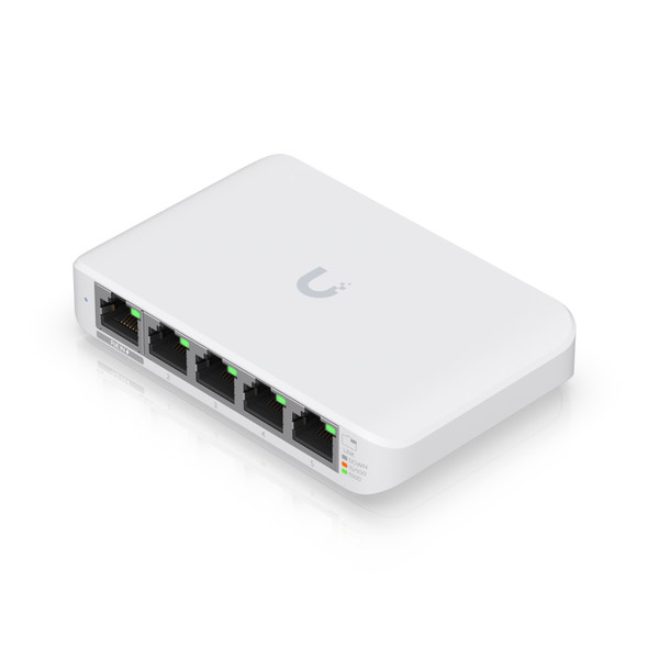 Ubiquiti UniFi Flex Mini 3-Pack 5-Port Gigabit Managed Switch – PoE/USB-C Powered