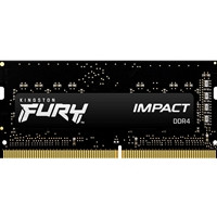 Kingston FURY Impact KF432S20IB/8 8GB (1x 8GB) SODIMM System Memory, 3200MHz, DDR4, CL20, Intel XMP