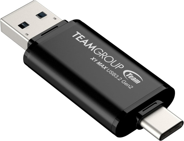 TEAMGROUP X1 MAX 512GB USB 3.2 Gen 2 Flash Drive 1000MB/s USB-C/A