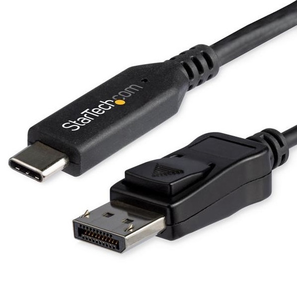 StarTech USB-C to DisplayPort 1.4 Cable 1.8m  8K 60Hz HBR3 HDR DSC