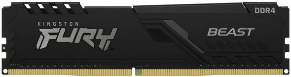 Kingston FURY Beast 16GB DDR4 3200 CL16 Desktop Memory Black – XMP UDIMM