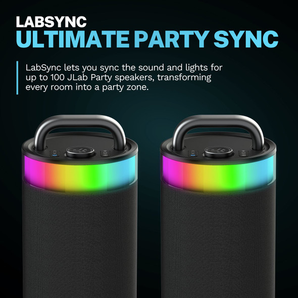 JLab Epic Party Speaker Black 100 W