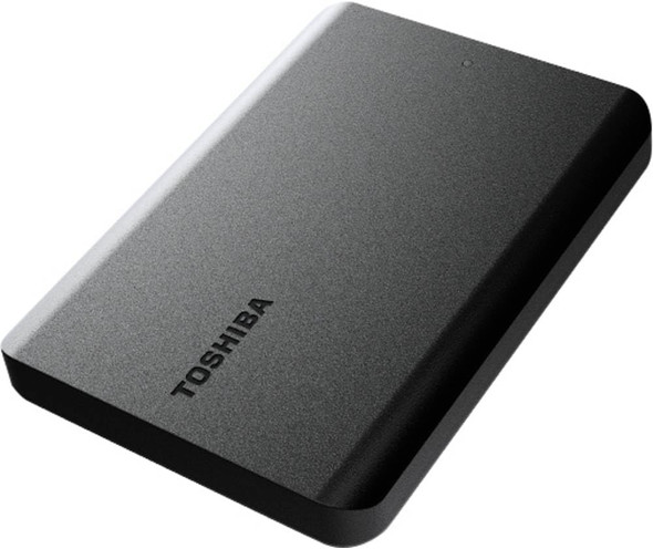 Toshiba Canvio Basics 2TB Portable External Hard Drive – USB 3.2, Black