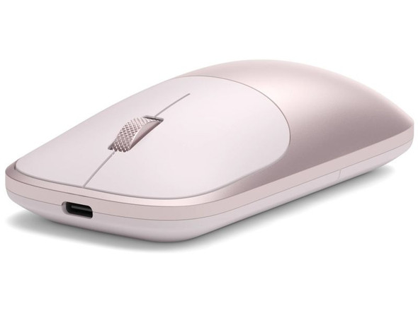 Satechi Slim EX Wireless Mouse – Bluetooth 5.3, USB-C Receiver, Blush