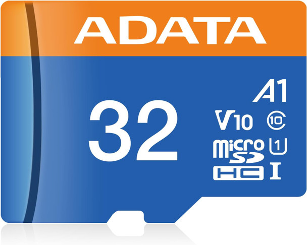 ADATA 32GB Premier Micro SD Card with SD Adapter physical ADATA New AUSDH32GUICL10A1-RA1 MemoX