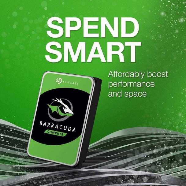 Seagate 3.5", 2TB, SATA3, BarraCuda Hard Drive, 7200RPM, 256MB Cache, OEM physical SEAGATE New ST2000DM008 MemoX