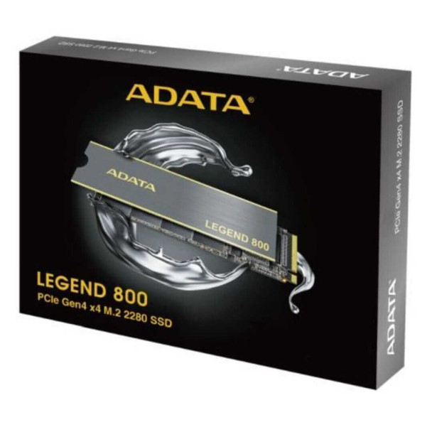 ADATA 2TB Legend 800 M.2 NVMe SSD, M.2 2280, PCIe Gen4, 3D NAND, R/W 3500/2800 MB/s, No Heatsink physical ADATA New ALEG-800-2000GCS MemoX