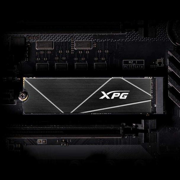 ADATA 512GB XPG GAMMIX S70 Blade M.2 NVMe SSD, M.2 2280, PCIe 4.0, 3D NAND, R/W 7400/2600 MB/s, 425K/510K IOPS, PS5 Compatible, No Heatsink physical ADATA New AGAMMIXS70B-512G-CS MemoX