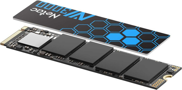 Netac 1TB NV3000 M.2 NVMe SSD, M.2 2280, PCIe3, 3D TLC NAND, R/W 3100/2100 MB/s, 200K/190K IOPS physical Netac New NT01NV3000-1T0-E4X MemoX