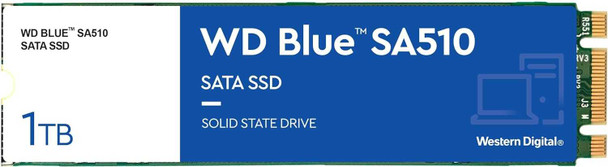 WD 1TB Blue SA510 G3 M.2 SATA SSD, M.2 2280, SATA3, R/W 560/520 MB/s, 90K/82K IOPS physical WD New WDS100T3B0B MemoX