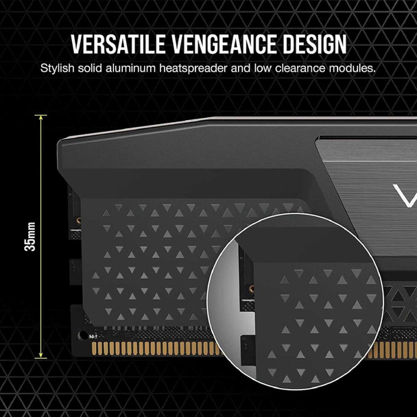Corsair Vengeance 32GB Kit (2 x 16GB), DDR5, 6000MHz (PC5-48000), CL36, 1.4V, XMP 3.0, PMIC, DIMM Memory physical CORSAIR New CMK32GX5M2E6000C36 MemoX Corsair Vengeance 32GB Kit (2 x 16GB), DDR5, 6000MHz (PC5-48000), CL36, 1.4V, XMP 3.0, PMIC, DIMM Memory physical CORSAIR New CMK32GX5M2E6000C36 MemoX