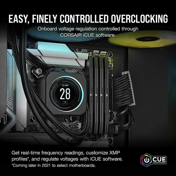 Corsair Vengeance 64GB Kit (2 x 32GB), DDR5, 5200MHz (PC5-41600), CL40, 1.25V, XMP 3.0, PMIC, DIMM Memory physical CORSAIR New CMK64GX5M2B5200C40 MemoX