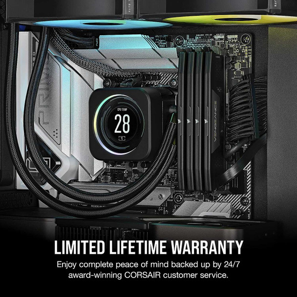 Corsair Vengeance 64GB Kit (2 x 32GB), DDR5, 5200MHz (PC5-41600), CL40, 1.25V, XMP 3.0, PMIC, DIMM Memory physical CORSAIR New CMK64GX5M2B5200C40 MemoX