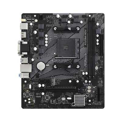 Asrock A520M-HDV, AMD A520, AM4, Micro ATX, 2 DDR4, VGA, DVI, HDMI, M.2 physical ASROCK New A520M-HDV MemoX