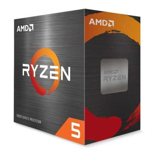AMD Ryzen 5 5600X CPU with Wraith Stealth Cooler, AM4, 3.7GHz (4.6 Turbo), 6-Core, 65W, 35MB Cache, 7nm, 5th Gen, No Graphics physical AMD New 100-100000065BOX MemoX
