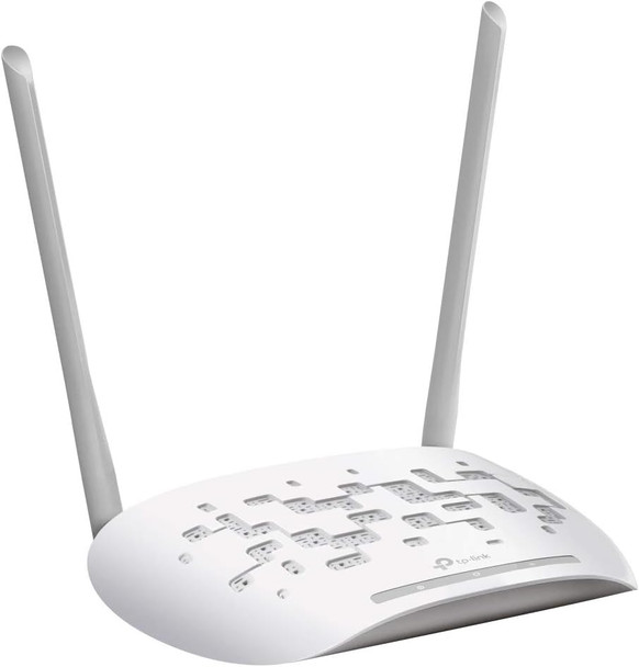 TP-LINK (TL-WA801N) 2.4Ghz 300Mbps Wireless N Access Point, Fixed Antennas, Multi-mode - Repeater, Multi-SSID, Client, Bridge with AP
