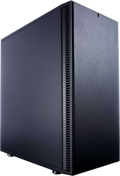 Fractal Design Define C (Black Solid) Quiet Gaming Case, ATX, 2 Fans, ModuVent Technology, PSU Shroud, Optional Top Filter physical FRACTAL New FD-CA-DEF-C-BK MemoX