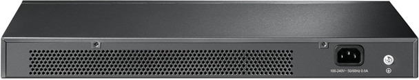 TP-LINK (TL-SG1024) 24-Port Gigabit Unmanaged  Rackmount Switch, Steel Case