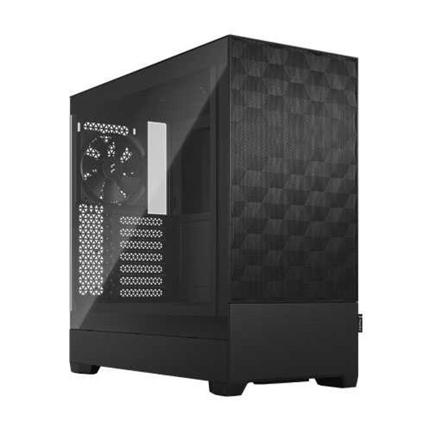 Fractal Design Pop Air (Black TG) Gaming Case w/ Clear Glass Window, ATX, Hexagonal Mesh Front, 3 Fans physical FRACTAL New FD-C-POA1A-02 MemoX