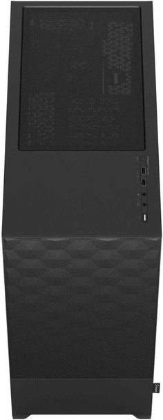 Fractal Design Pop Air (Black TG) Gaming Case w/ Clear Glass Window, ATX, Hexagonal Mesh Front, 3 Fans physical FRACTAL New FD-C-POA1A-02 MemoX