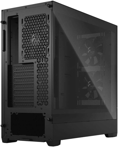 Fractal Design Pop Air (Black TG) Gaming Case w/ Clear Glass Window, ATX, Hexagonal Mesh Front, 3 Fans physical FRACTAL New FD-C-POA1A-02 MemoX