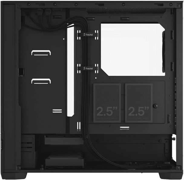 Fractal Design Pop Air (Black TG) Gaming Case w/ Clear Glass Window, ATX, Hexagonal Mesh Front, 3 Fans physical FRACTAL New FD-C-POA1A-02 MemoX