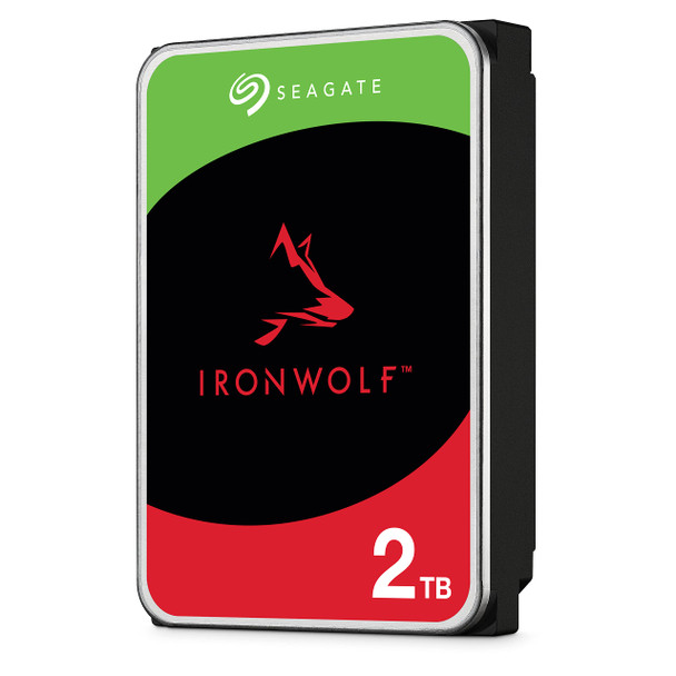 Seagate 3.5", 2TB, SATA3, IronWolf NAS Hard Drive, 5400RPM, 256MB Cache, 8 Drive Bays Supported, OEM physical SEAGATE New ST2000VN003 MemoX