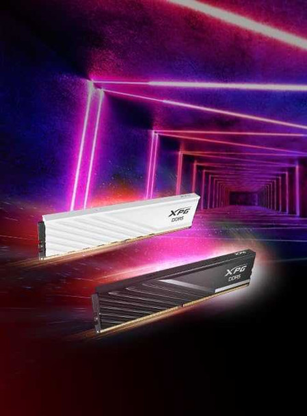 ADATA XPG Lancer Blade 32GB Kit (2 x 16GB), DDR5, 6400MHz (PC5-51200), CL32, 1.4V, ECC, PMIC, XMP 3.0, AMD EXPO, DIMM Memory physical ADATA New AX5U6400C3216G-DTLABBK MemoX