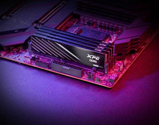 ADATA XPG Lancer Blade 32GB Kit (2 x 16GB), DDR5, 6400MHz (PC5-51200), CL32, 1.4V, ECC, PMIC, XMP 3.0, AMD EXPO, DIMM Memory physical ADATA New AX5U6400C3216G-DTLABBK MemoX
