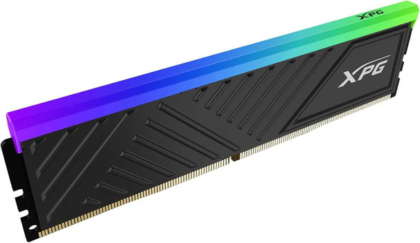 ADATA XPG Spectrix D35G RGB 16GB Kit (2 x 8GB), DDR4, 3200MHz (PC4-25600), CL16, XMP 2.0, DIMM Memory, Black physical ADATA New AX4U32008G16A-DTBKD35G MemoX