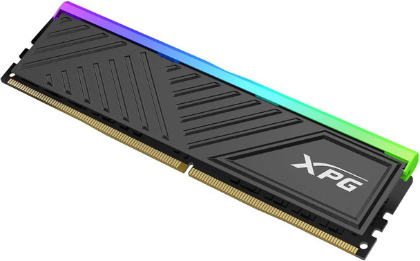 ADATA XPG Spectrix D35G RGB 16GB Kit (2 x 8GB), DDR4, 3200MHz (PC4-25600), CL16, XMP 2.0, DIMM Memory, Black physical ADATA New AX4U32008G16A-DTBKD35G MemoX