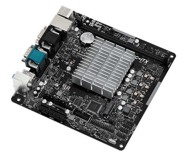 Asrock N100DC-ITX, Integrated Intel Quad-Core N100, Mini ITX, 1 DDR4, VGA, HDMI, DC Jack, Fanless Design, 1x M.2 physical ASROCK New N100DC-ITX MemoX